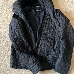 Marmot Women's Black Quilted Puffer Jacket